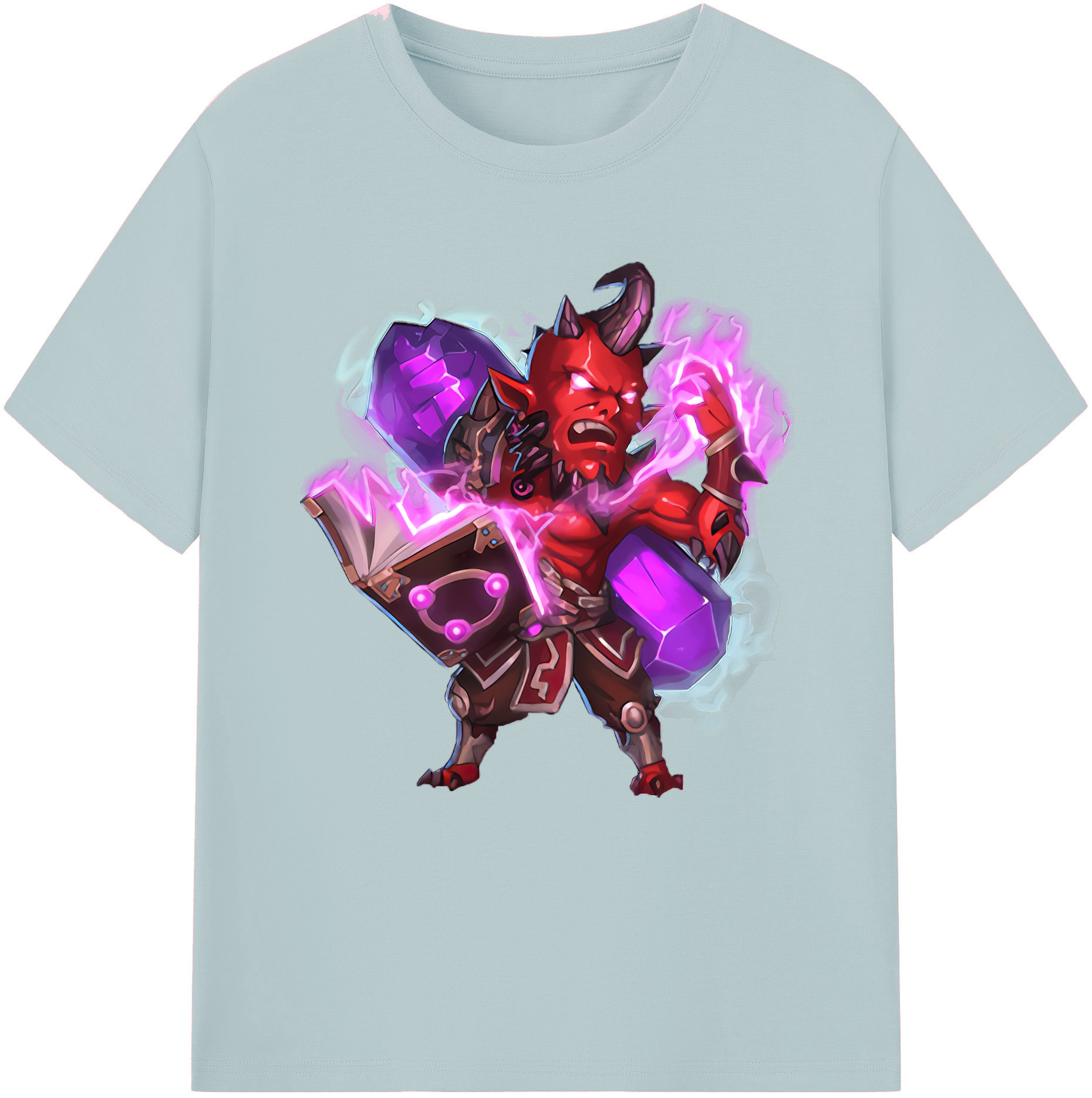 リーグ・オブ・レジェンド League of Legends LOL 綿100％半袖Tシャツ（フロントプリント）